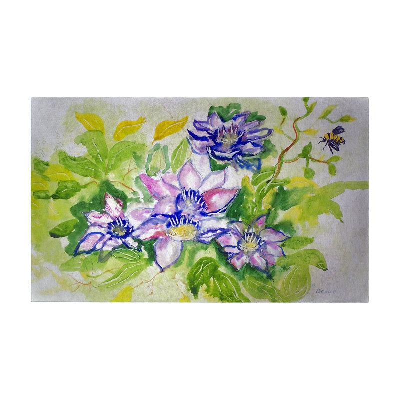 Alex Non-Slip Outdoor Doormat, Rectangle 1'6" x 2'2"