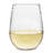 Hammered Libbey Stemless All-Purpose Wine Glasses