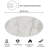 Marble Design Round Tempered Glass Table Top, 8mm Thick Gray Table Protector, Replacement Table Top-122766821-122766827
