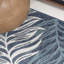 Tapis d'intérieur / extérieur crème / bleu marine Gryta Coastal-1217496805