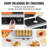 10PCS Commercial Waffle Maker Rectangle Waffle Baker Machine 1550W