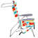 Lemon Pattern Aluminum Folding Backpack Beach Chair