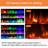 Electric Fireplace, Ultra-Thin Fireplace Recessed and Wall Mounted With Touch Screen Control Panel-1449839813