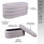 Banc repose-pieds avec rangement