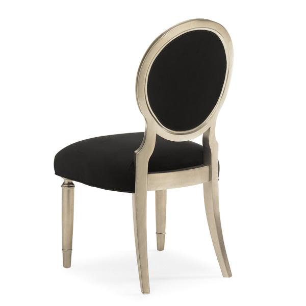 Chaise rembourrée à manger leaf