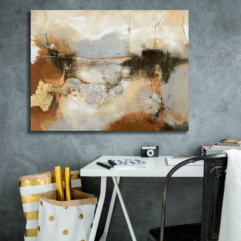  «Rusty» par Design Fabrikken, art mural sur toile, H 26 po x l 34 po