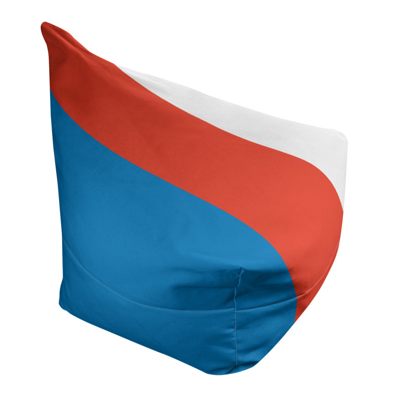 Housse de sac de pois standard Utah, Bleu basketball / blanc, 2 po x 38 po x 42 po