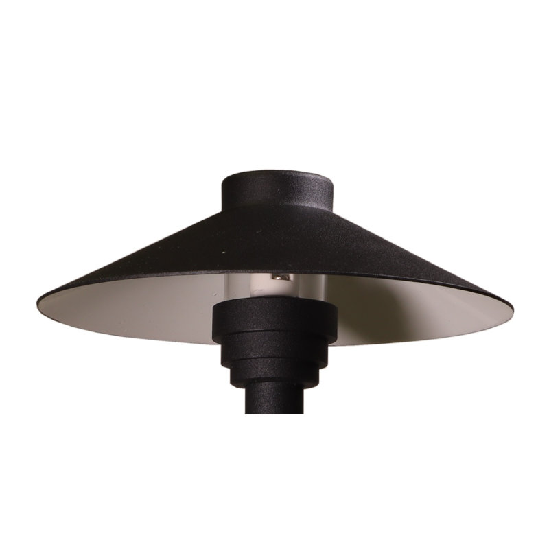 Powder Coated Finish Aluminium Pathway Light, Black