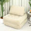Fauteuil à billes 70,8 po en velours côtelé pour salon, chambre à coucher et dortoir
-Corduroy-chameau