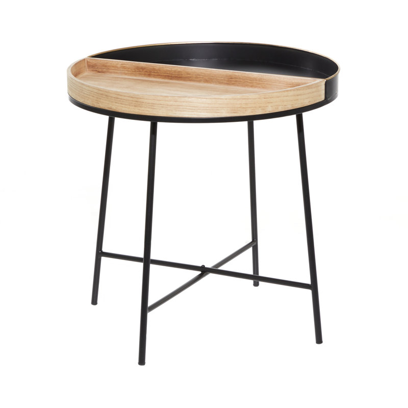 Mcelfresh Tray Top End Table, 22" H x 22" W x 22" D