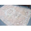 Grand tapis turc beige rétro en laine parfait pour la décoration intérieure et les espaces de vie surdimensionnés