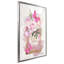 «Parfum Bottle, Flowers & Butterflies (Pink) (Vertical)» par By Jodi - impression-722086130-722086133