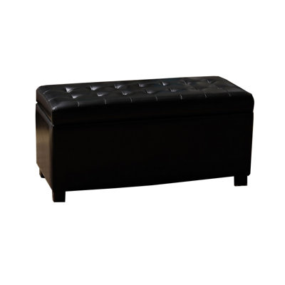 Banc de rangement en similicuir Stromsburg