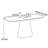 Nordic modern style dining table-1709476579