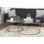 Orkney Glass Top Nesting Coffee Table