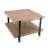 Wood 1 Shelf Living Room Coffee Table