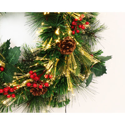 Couronne 16" de fêtes préférées de noël