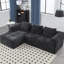 Canapé modulaire en chenille-108795711