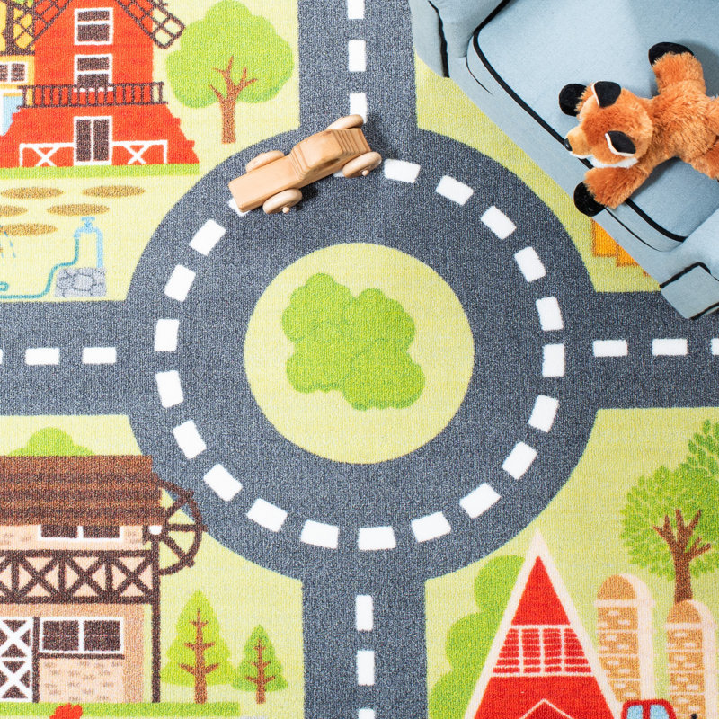 Tapis lavable à la machine Kids Playhouse 200 Performance, Rectangle 5 pi 5 po x 7 pi 7 po
