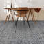 Wool Geometric Area Rug in Silver-70393262