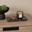 Plateau rectangulaire en marbre noir Tratto-130007634
