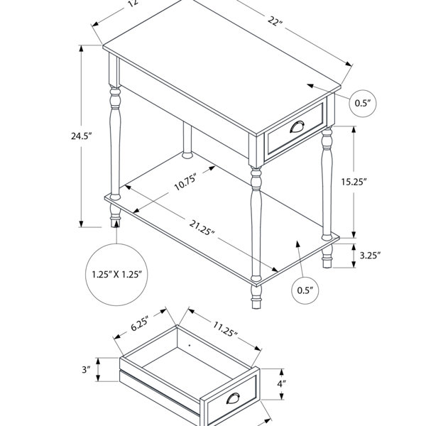 Dimensions du produit
