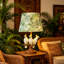 Lampe de table perroquet 16 po, lampe de chevet pour chambre à coucher et salon