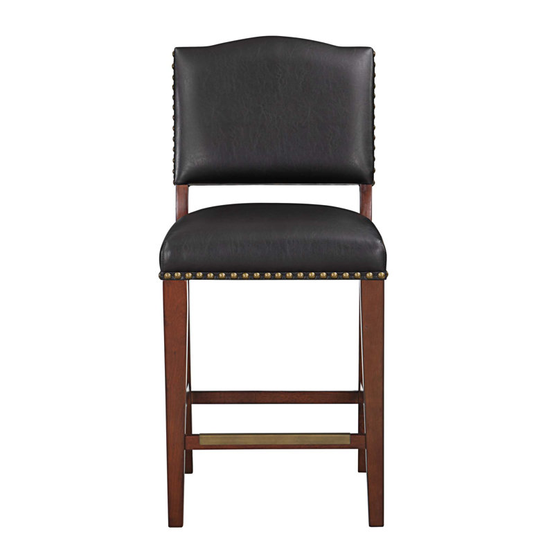 Revêtement de luxe Armandina, confort moderne et élégance classique, Simili cuir brun foncé