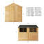Mercia 10 x 6ft Overlap Apex Shed-66325167