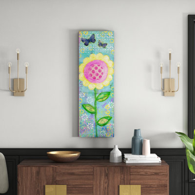 Happy Today by Jill Lambert - Wrapped Canvas Print