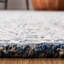 Tapis bleu marine / crème en laine touffeté à la main Basham-1616634348