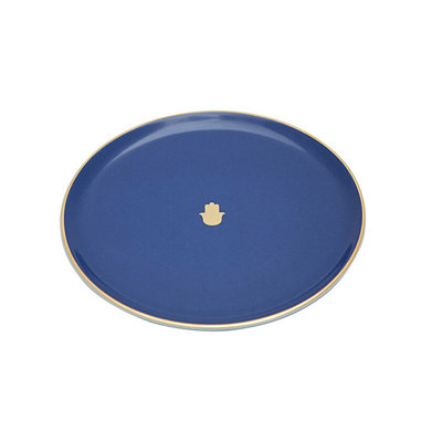 Glamorous Set Of 6 Side Plates, Fuchsia, 20 Cm