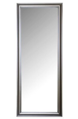 Johnstown Wood Flat Wall Mirror
