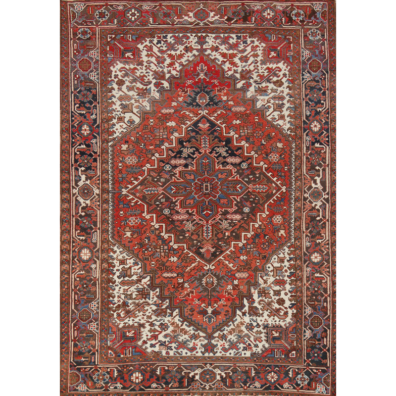 Geometric Traditional Area Rug 7x9