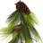72'' in. Faux Pine Garland