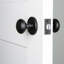 Ageless Iron Loch Rosette with Keep Knob-891398977