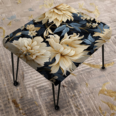 Damask Urban Retreat Fuse U - Damask Rectangle Ottoman