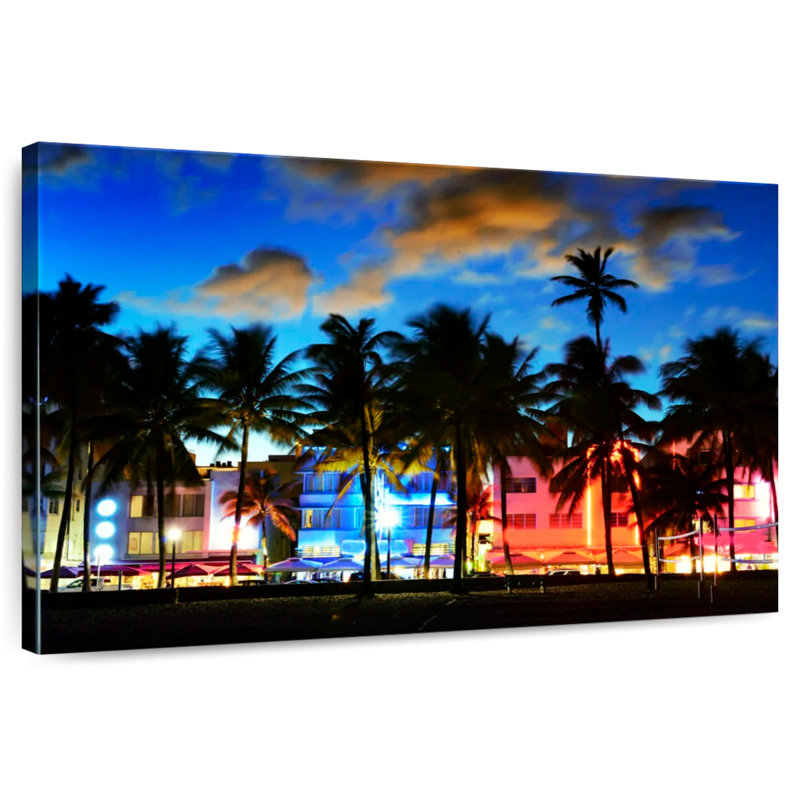 Ravi Ocean Drive Florida, 8" H x 12" W