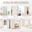 Semi Sheer Door Curtain Single Panel
