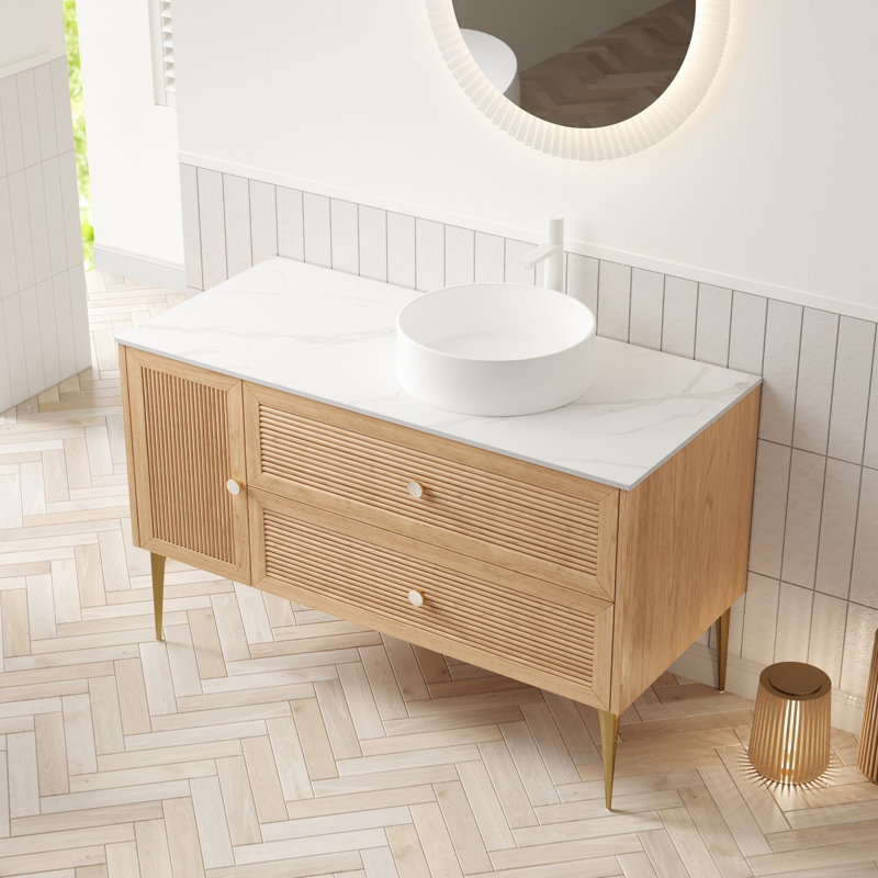 Meuble-lavabo simple 48 po avec comptoir