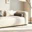 Chaise longue moderne en similicuir et bois de pin massif-133259399