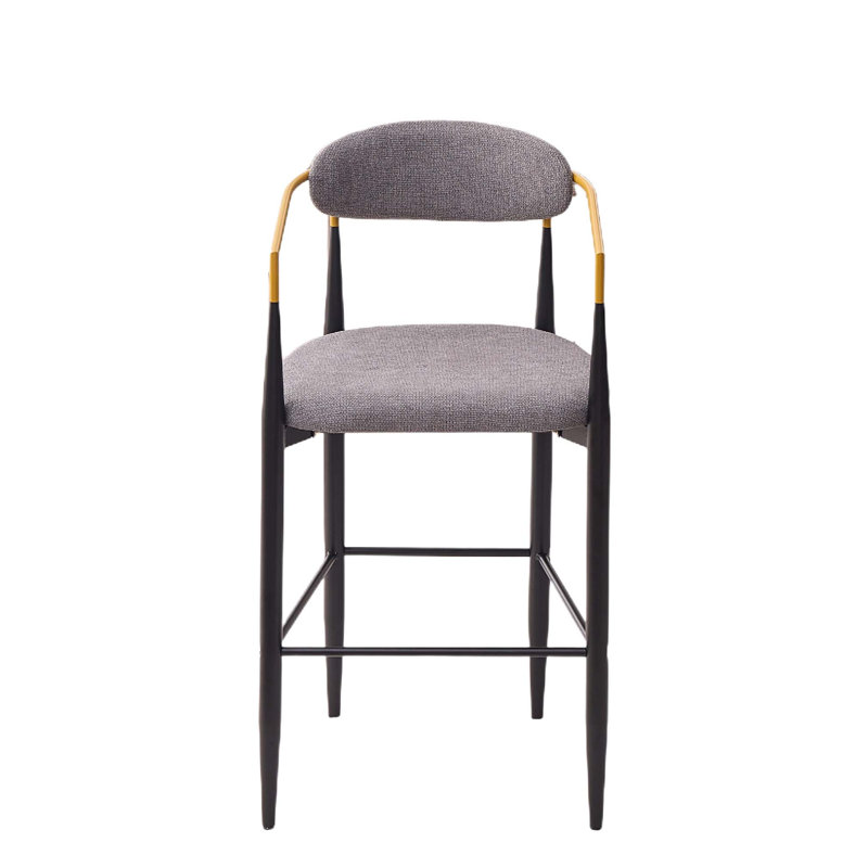 Tabouret de bar moderne avec design ergonomique, Beige