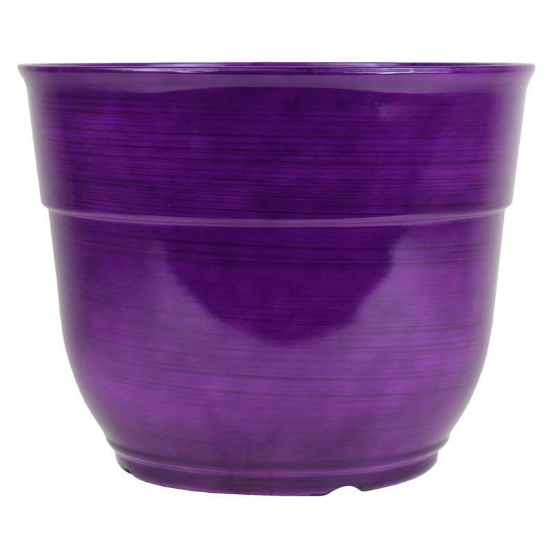Maisonette Pot Planter, Dark Purple