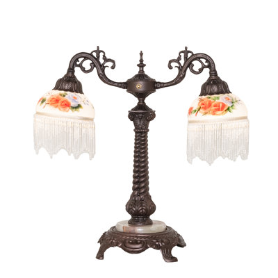 20" High Roussillon 2 Light Table Lamp