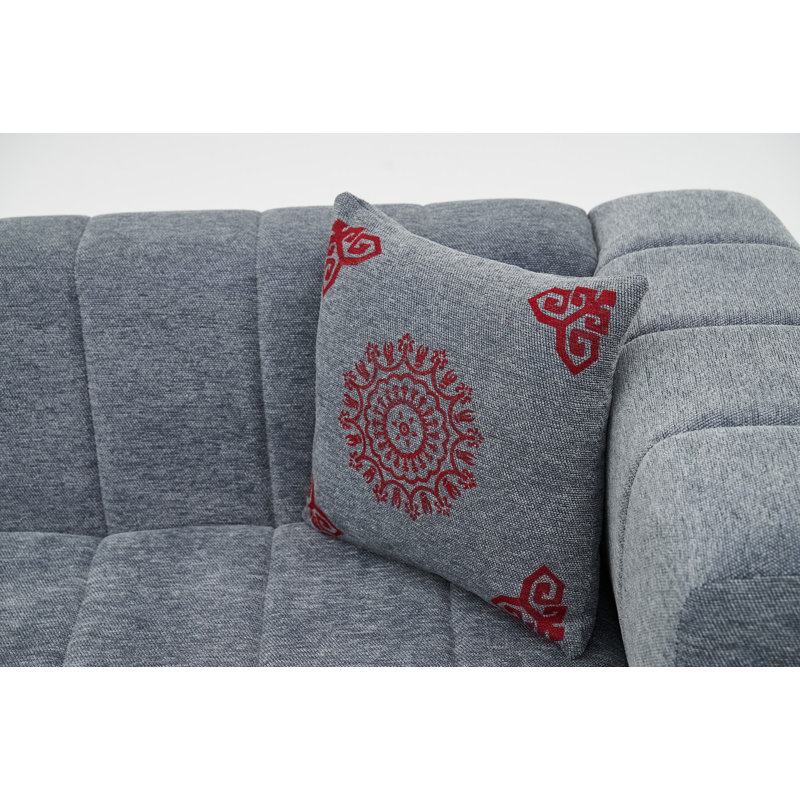 Housse de coussin décorative, 50% polyester / 50% coton, 16,9 po x 16,9 po | Impression numérique, lavable à la machine à 86 ° F | Parfait pour la décoration intérieure, le salon et la chambre à coucher, tissu doux et durable