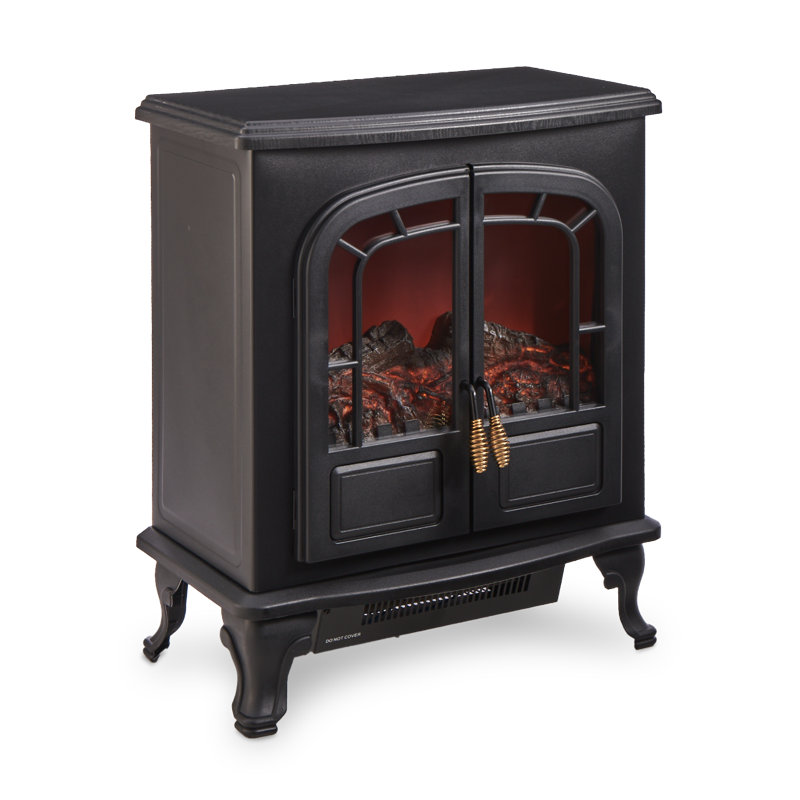 Auyeung Rosalind Wheeler 51cm W Black Electric Stove with 20 BTU