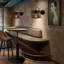 Lampe murale industrielle
