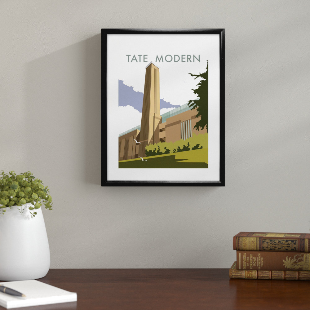 Dave Thompson - Single Picture Frame Print on Canvas