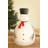 PAINTED METAL SNOWMAN