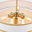 Lustre tambour 6 lumières en lin moderne-1236415135-1236415130-1236415132